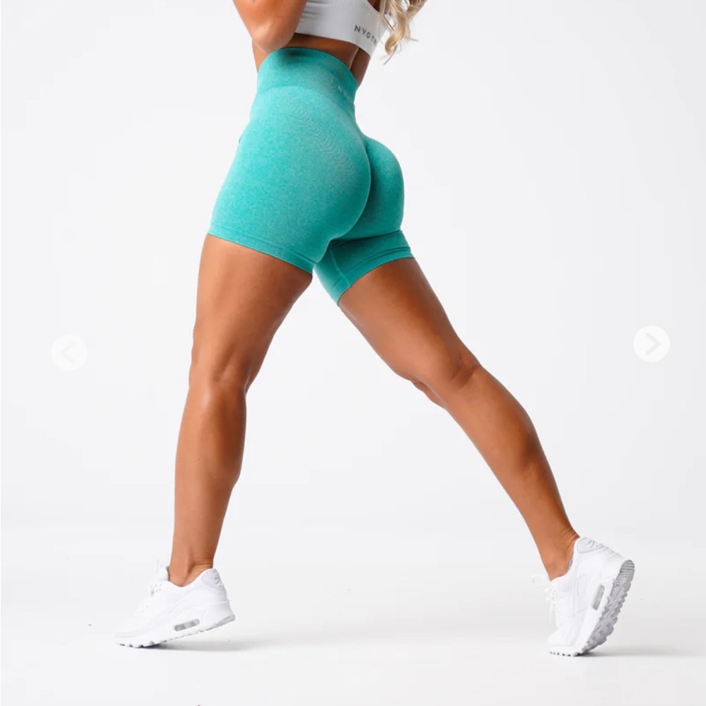 Nvgtn Turquoise Pro Seamless Shorts